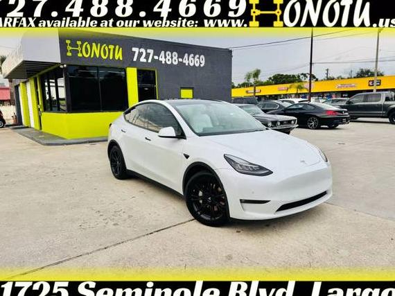 TESLA MODEL Y 2022 7SAYGDEE2NF437178 image